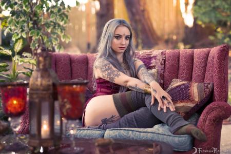 Forbidden Realm Bohemian Summer dreamy sweet outdoor gen-the-hobbit genevieve genthehobbit boho feminine 1