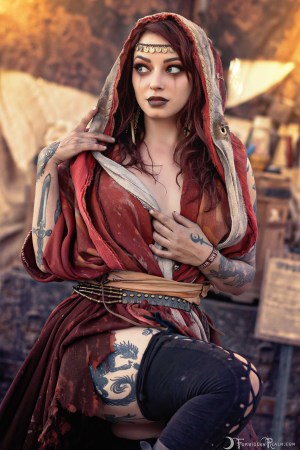 Forbidden Realm Church Of Rust redhead outdoor gen-the-hobbit genevieve genthehobbit dystopian fallout macabre occult post-apocalyptic 2