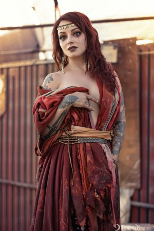 Forbidden Realm Church Of Rust redhead outdoor gen-the-hobbit genevieve genthehobbit dystopian fallout macabre occult post-apocalyptic 5