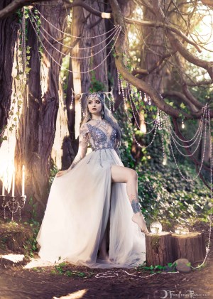 Forbidden Realm Forest Of Dreams mythological-creature dreamy whimsical silver-hair forest nature outdoor gen-the-hobbit genevieve genthehobbit fantasy 4
