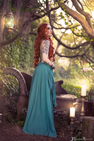 Forbidden Realm Guinevere's Rest candles dreamy redhead forest nature outdoor gen-the-hobbit genevieve genthehobbit medieval renaissance 3