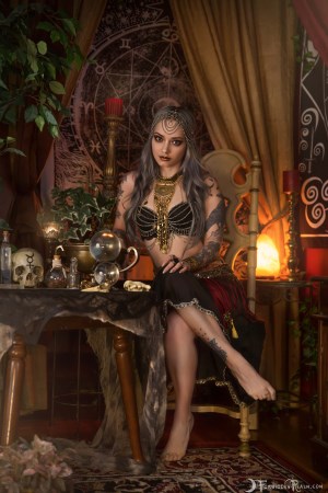 Forbidden Realm Madame Genevieve body-chain dreamy gen-the-hobbit genevieve genthehobbit exotic macabre occult supernatural 3