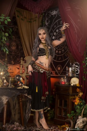 Forbidden Realm Madame Genevieve body-chain dreamy gen-the-hobbit genevieve genthehobbit exotic macabre occult supernatural 4