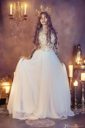 Forbidden Realm Oracle candles jewels lace dreamy purple-hair gen-the-hobbit genevieve genthehobbit ethereal supernatural 1