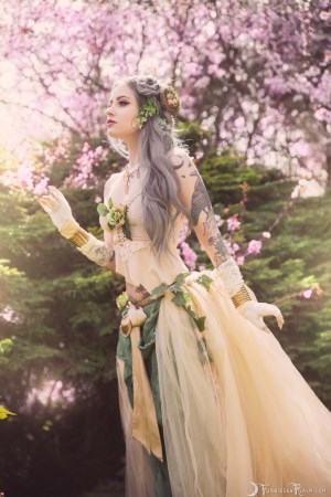 Forbidden Realm Ostara delicate dreamy whimsical nature outdoor gen-the-hobbit genevieve genthehobbit fantasy renaissance 3