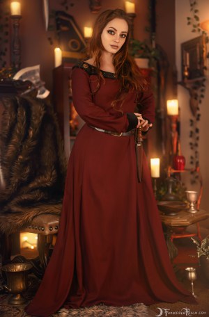 Forbidden Realm Rune Stone Inn candles maiden redhead gen-the-hobbit genevieve genthehobbit fantasy medieval renaissance 1