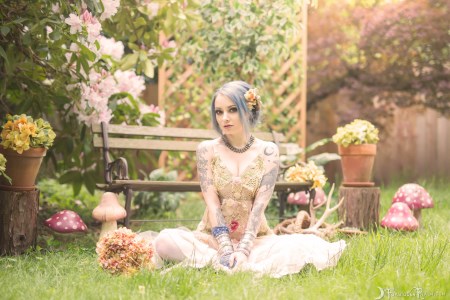 Forbidden Realm Secret Garden lace sweet silver-hair nature outdoor gen-the-hobbit genevieve genthehobbit feminine shabbychic victorian 3
