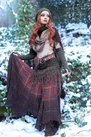 Forbidden Realm Snow Day casual redhead nature gen-the-hobbit genevieve genthehobbit 1
