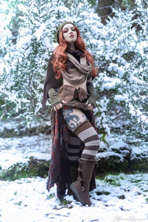 Forbidden Realm Snow Day casual redhead nature gen-the-hobbit genevieve genthehobbit 2