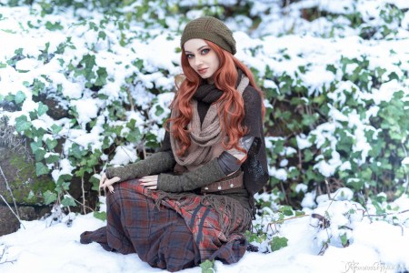 Forbidden Realm Snow Day casual redhead nature gen-the-hobbit genevieve genthehobbit 3