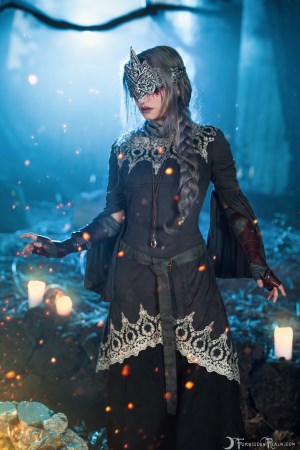 Forbidden Realm The Last Fire Keeper candles silver-hair outdoor gen-the-hobbit genevieve genthehobbit cosplay dark-souls ethereal fantasy gothic renaissance supernatural 3