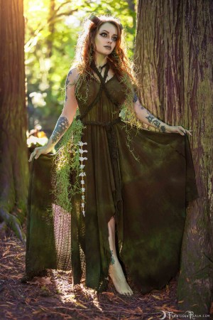 Forbidden Realm Verdant horns feet redhead forest nature outdoor gen-the-hobbit genevieve genthehobbit fantasy 2