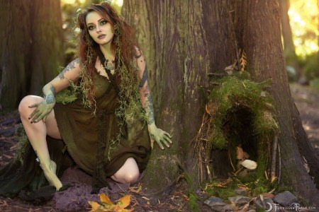 Forbidden Realm Verdant horns feet redhead forest nature outdoor gen-the-hobbit genevieve genthehobbit fantasy 4