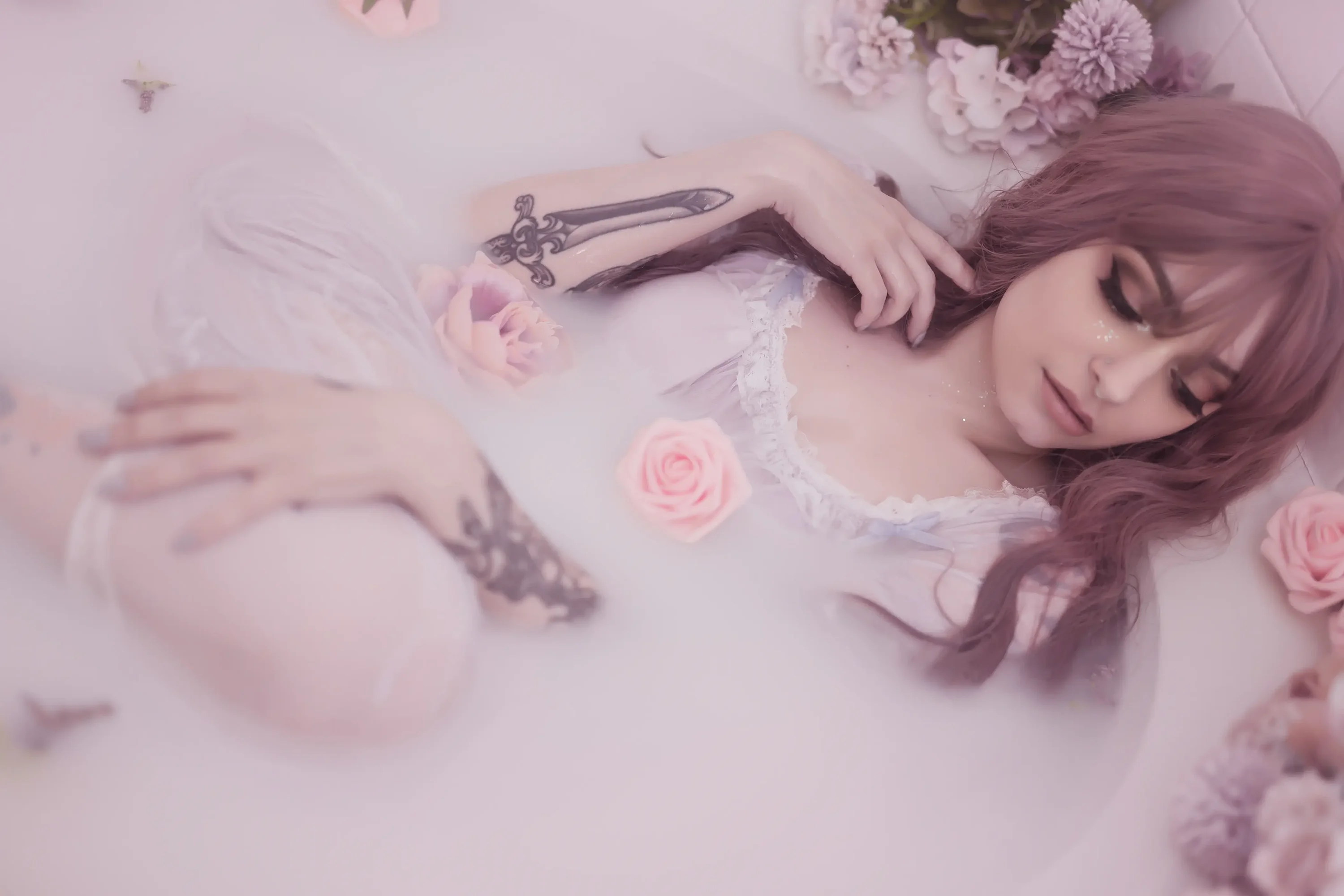 Forbidden Realm Petalwater delicate purple-hair bubblebath gen-the-hobbit genevieve genthehobbit feminine  Slide