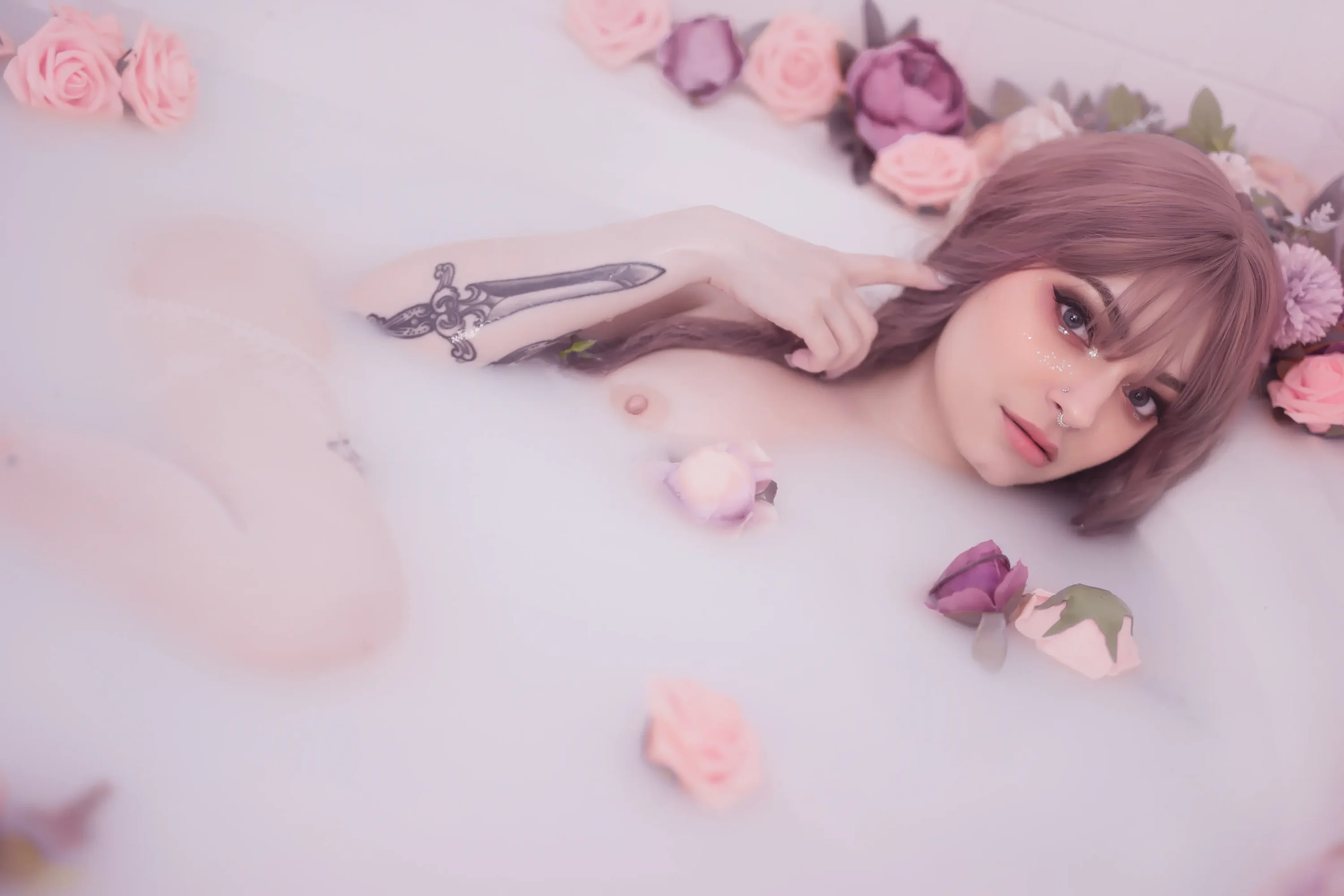 Forbidden Realm Petalwater delicate purple-hair bubblebath gen-the-hobbit genevieve genthehobbit feminine  Slide