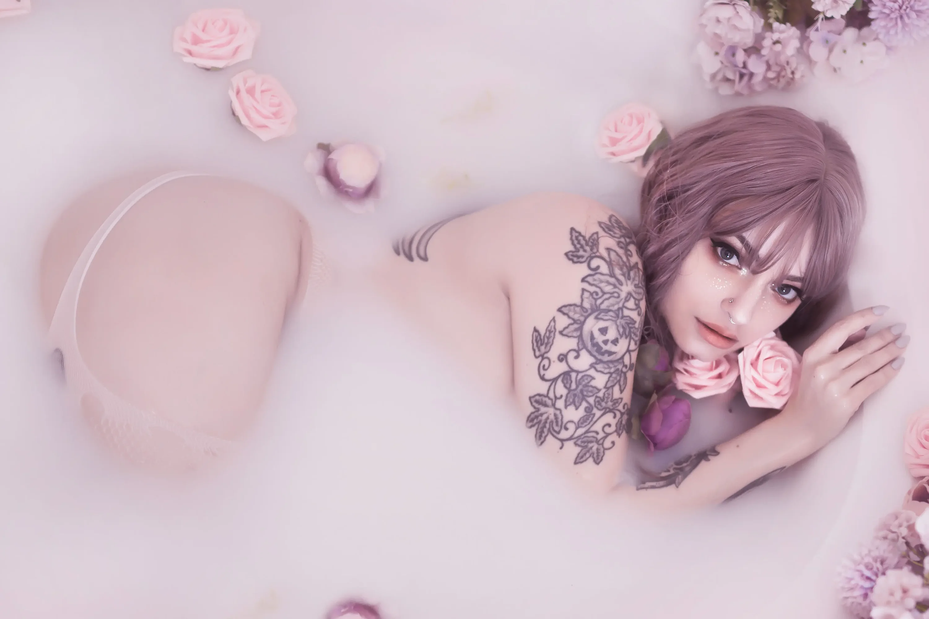 Forbidden Realm Petalwater delicate purple-hair bubblebath gen-the-hobbit genevieve genthehobbit feminine  Slide