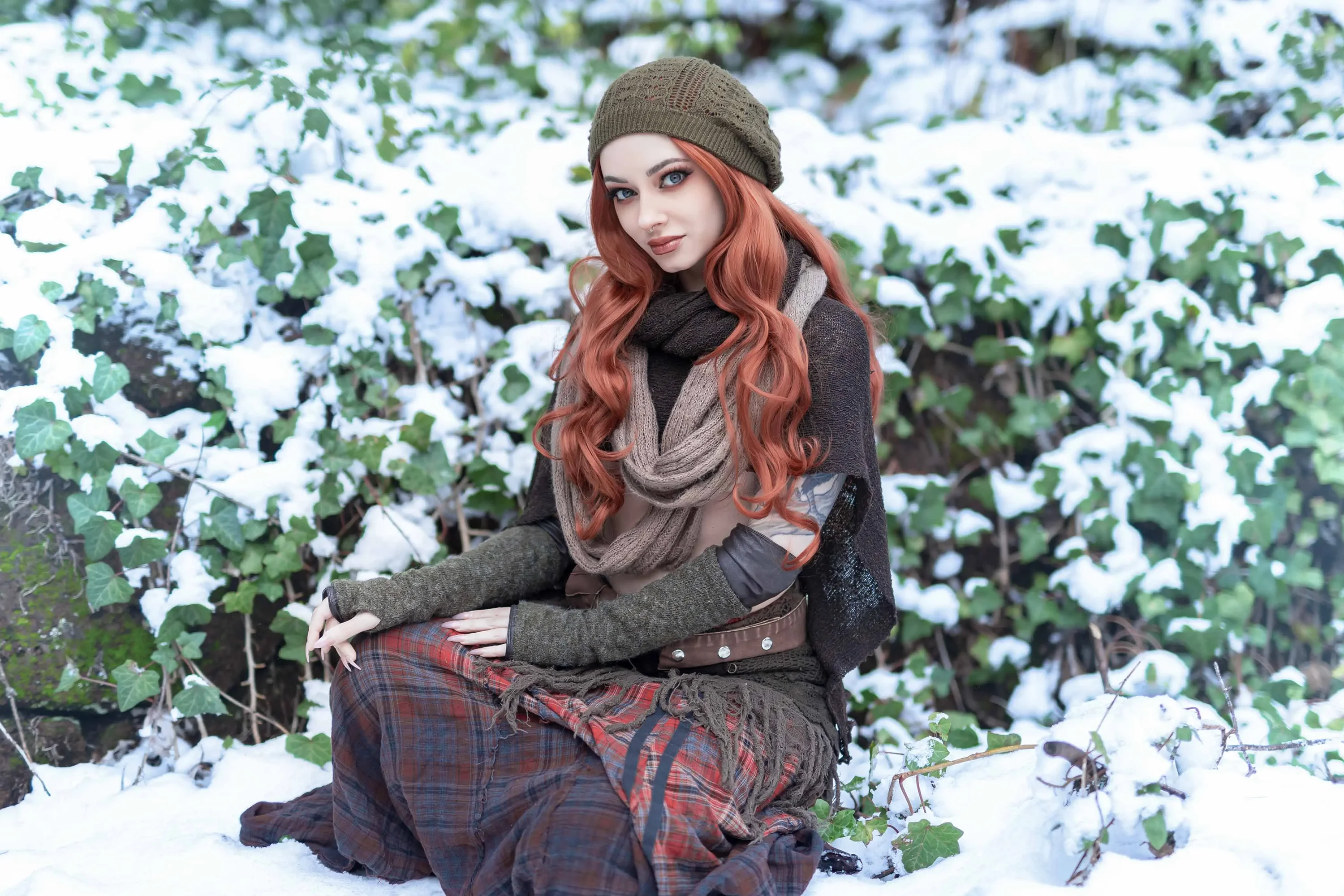 Forbidden Realm Snow Daycasual redhead nature gen-the-hobbit genevieve genthehobbit  Slide