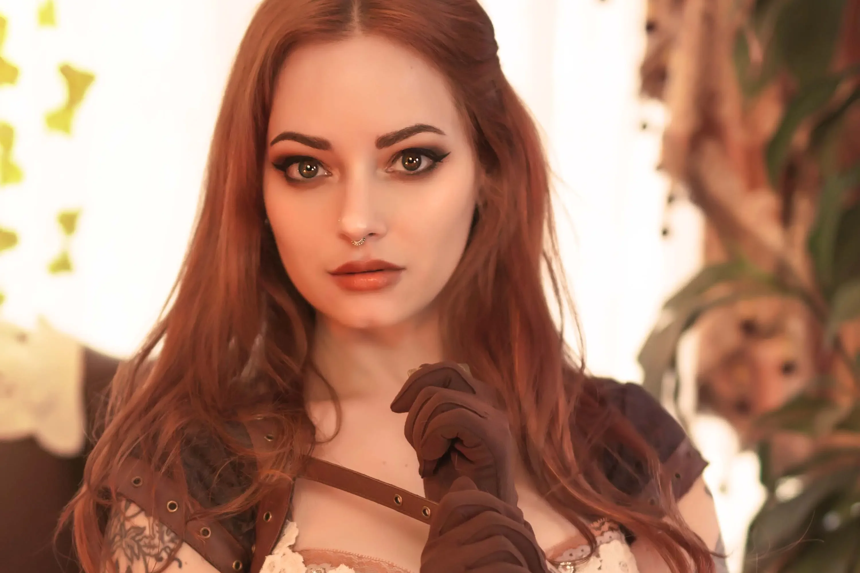 Forbidden Realm Timeless Vintageheels redhead gen-the-hobbit genevieve genthehobbit feminine steampunk stripes victorian  Slide