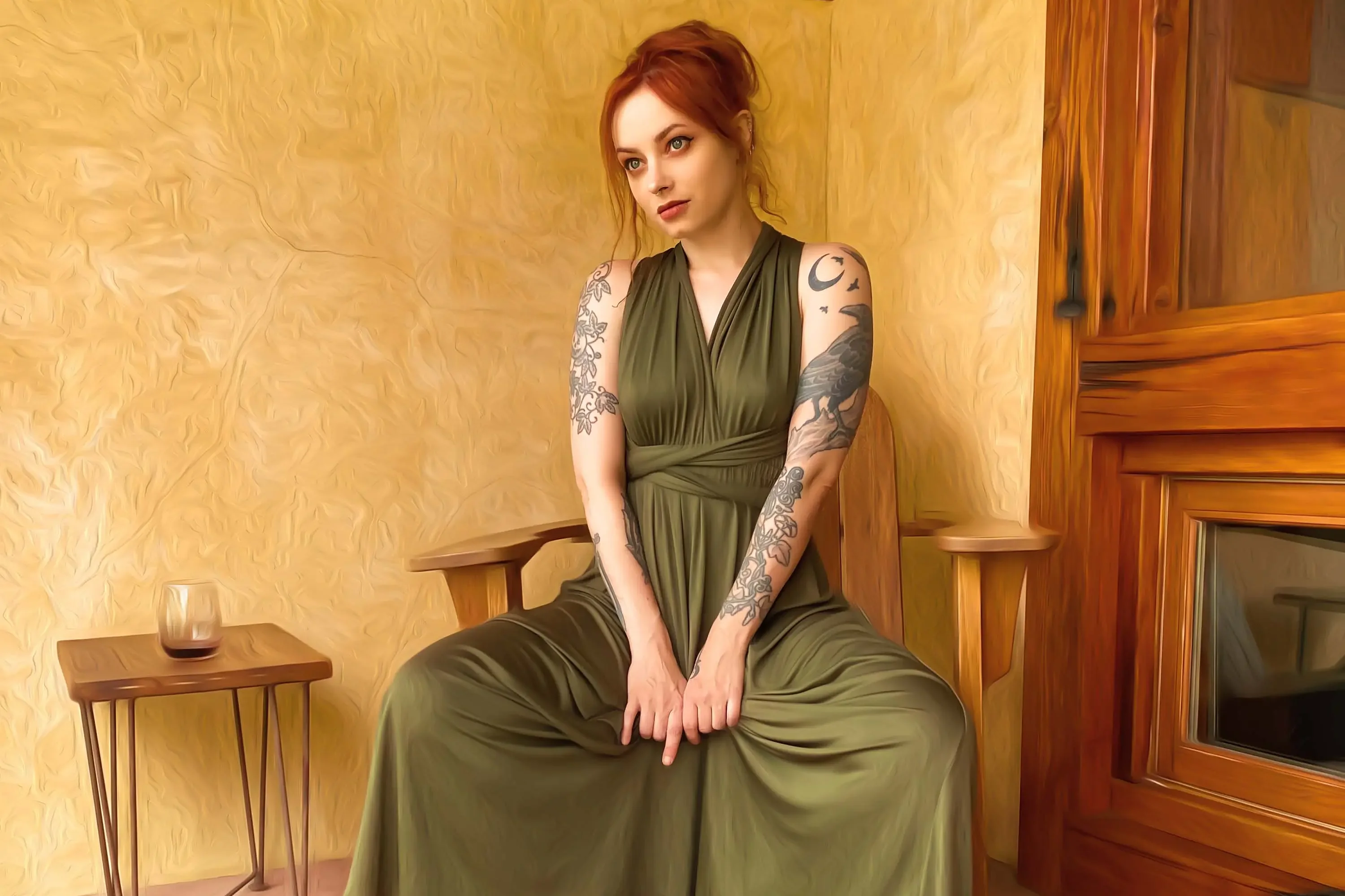 Forbidden Realm Zioncasual feet redhead hotel outdoor gen-the-hobbit genevieve genthehobbit feminine  Slide